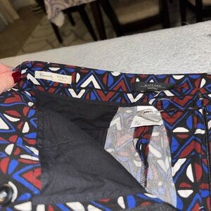 MaxMara Multicolor Geometric Straight Leg Pants